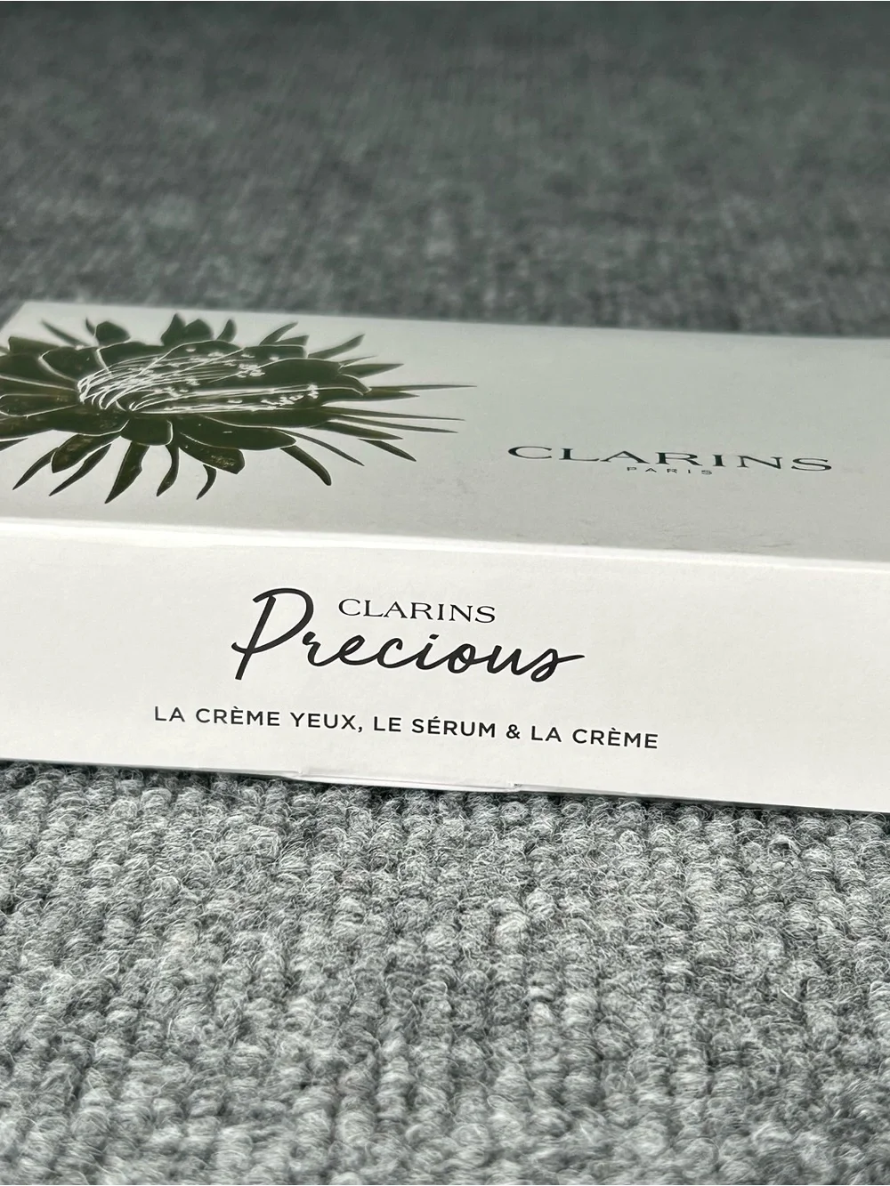 Clarins Precious 3 pc La Crème Yeux, Le Serum, & La Creme Travel Set ~ SEALED